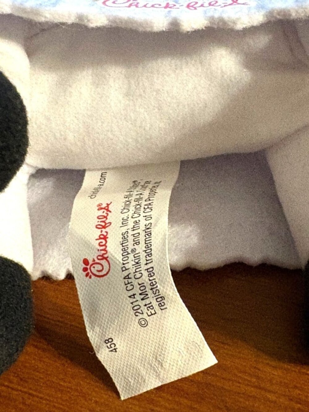 Chick-Fil-A Mini Cow Plush Eat Mor Chikin 4" Promo Restaurant Stuffed Plush 2020 - Picture 5 of 12